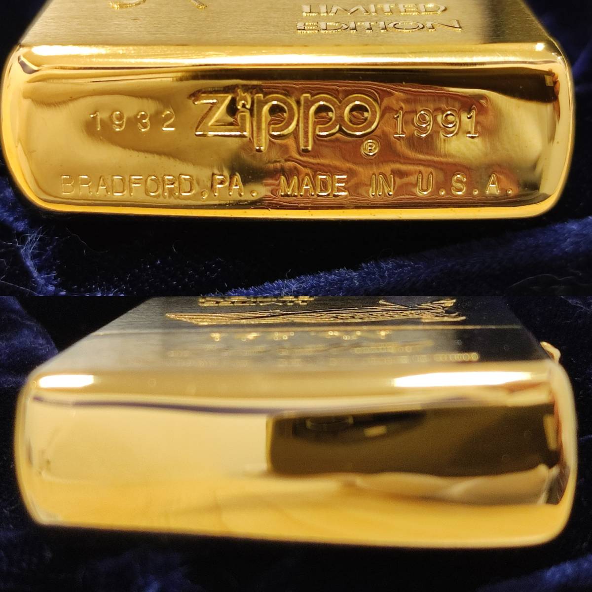 Zippo American series LIMITED EDITION No.入り 1991年製 未使用品 
