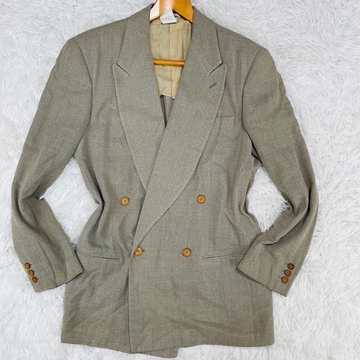 美品【超レアXL】超高級感!極上のシルク!!ジョルジオアルマーニ