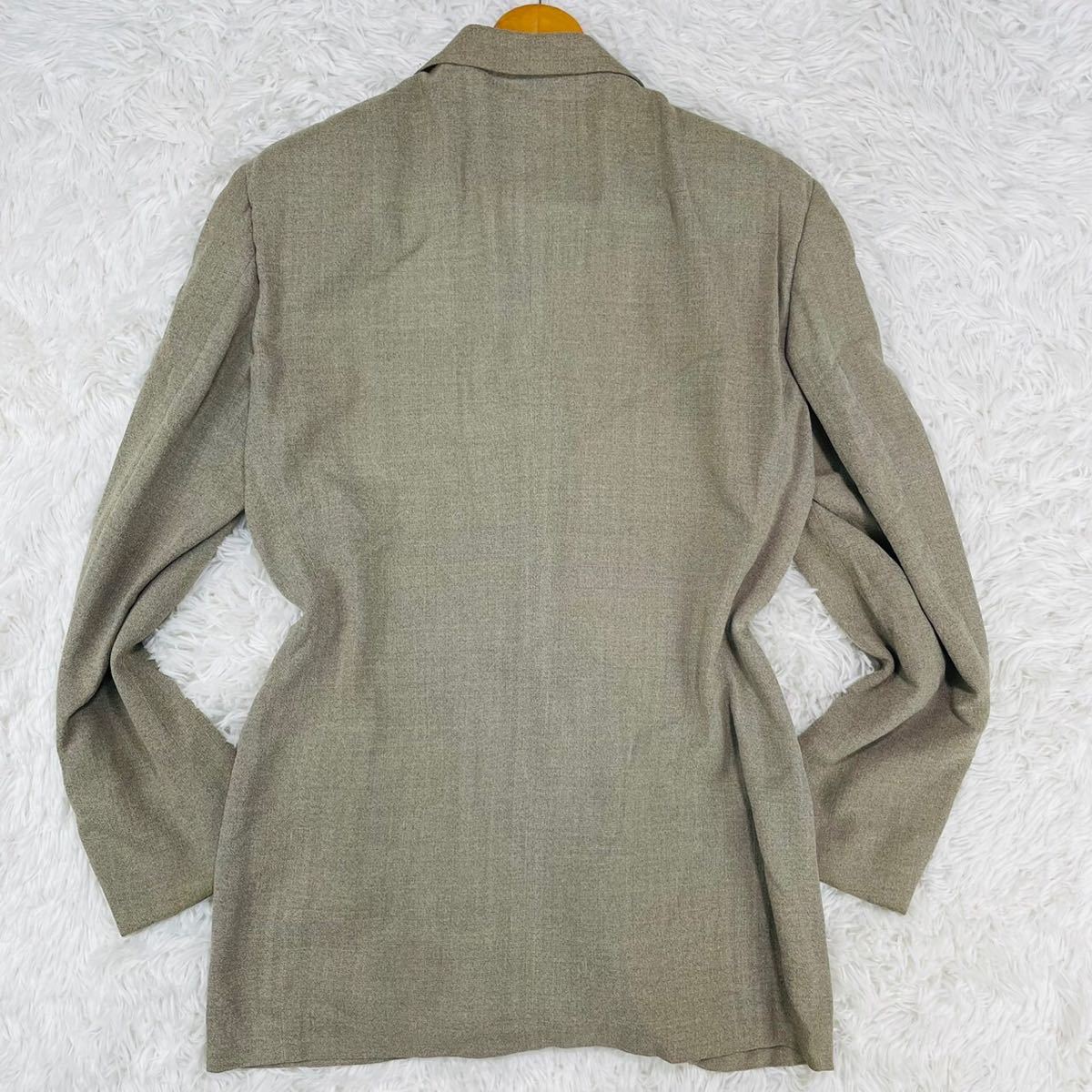 美品【超レアXL】超高級感!極上のシルク!!ジョルジオアルマーニ