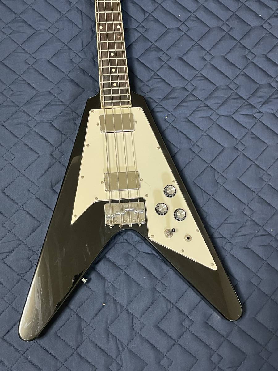 プレイテック フライングVベース ジャンク出品(エレキベース本体 