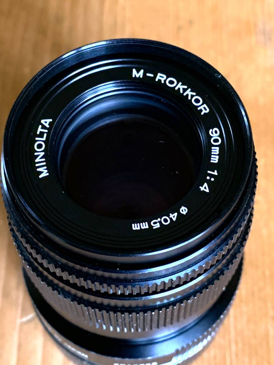 ミノルタ M－ロッコール 90mm f-4 ライカMマウント 90mm M-ROKKOR