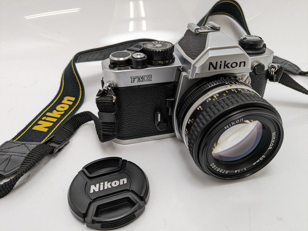 Nikon 一眼レフカメラ FM NIKKOR 50mm ジャンク ジャンク・動作未確認】Nikon FM2 NIKKOR 50mm F1.4 ニコン◇3101