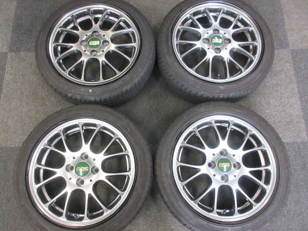 BBS RE-L RE5002 15インチ 5.5j +45 4H PCD100 グッドイヤー 