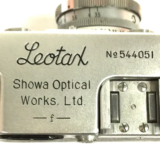 YA-A038【動作品】Leotax レンジファインダーカメラ本体とレンズお