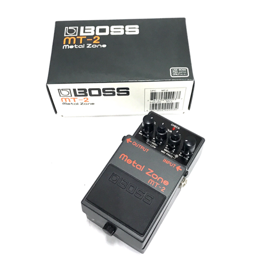 BOSS l Zone MT-2 ギターエフェクター箱付き BOSS l Zone MT-2 ギターエフェクター メタルゾーン BOSS MT-2 ボス