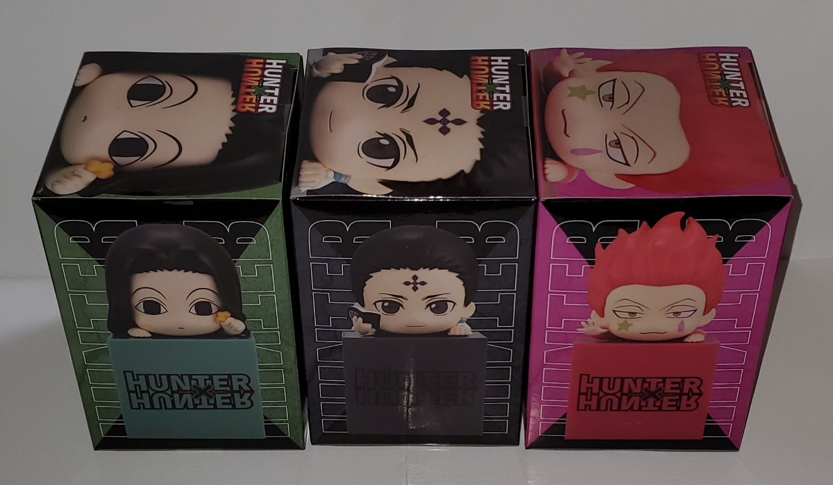 HUNTER×HUNTER ひっかけフィギュア ② 全3種セット イルミ ヒソカ 