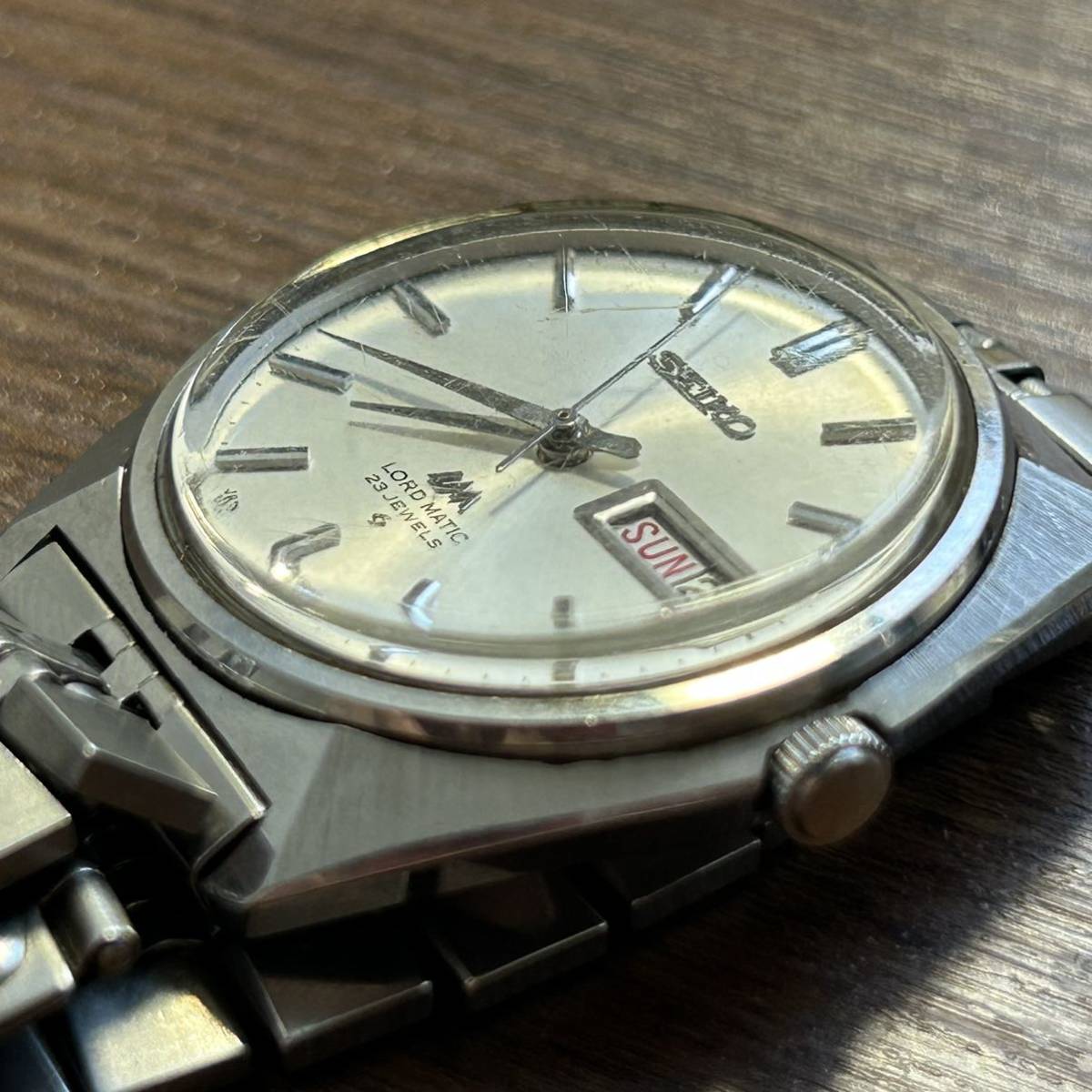 手巻き腕時計 SEIKO LORD MATIC 23JEWELS LMセイコー ロードマチック 