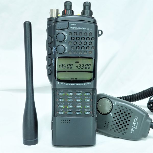 KENWOOD TH-78 トランシーバー ケンウッド 144⁄430MHz FMデュアル