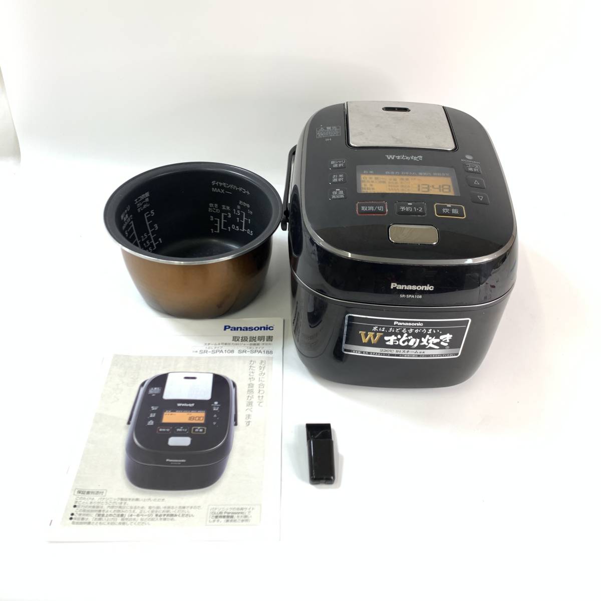 Panasonic SR-PA109 炊飯器 ブラック 2020年製 Panasonic SR-PA109