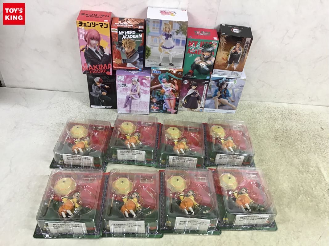 1円〜 同梱不可 ジャンク ぬーどるストッパーフィギュア等 Re:ゼロから始める異世界生活、ローゼンメイデン、鬼滅の刃 他