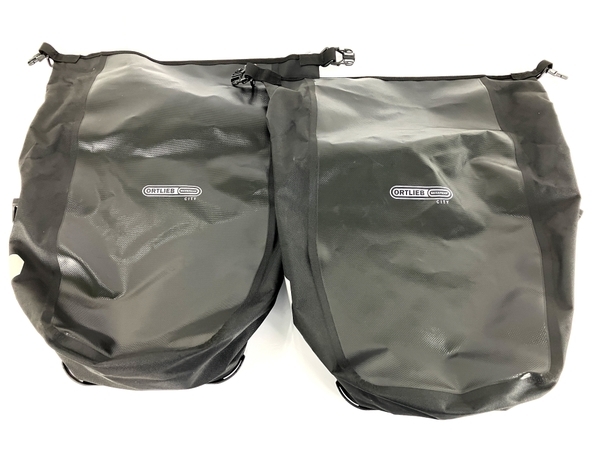 ORTLIEB パニアバッグ サイドバック ブラック 2個セット 中古 Y7948840