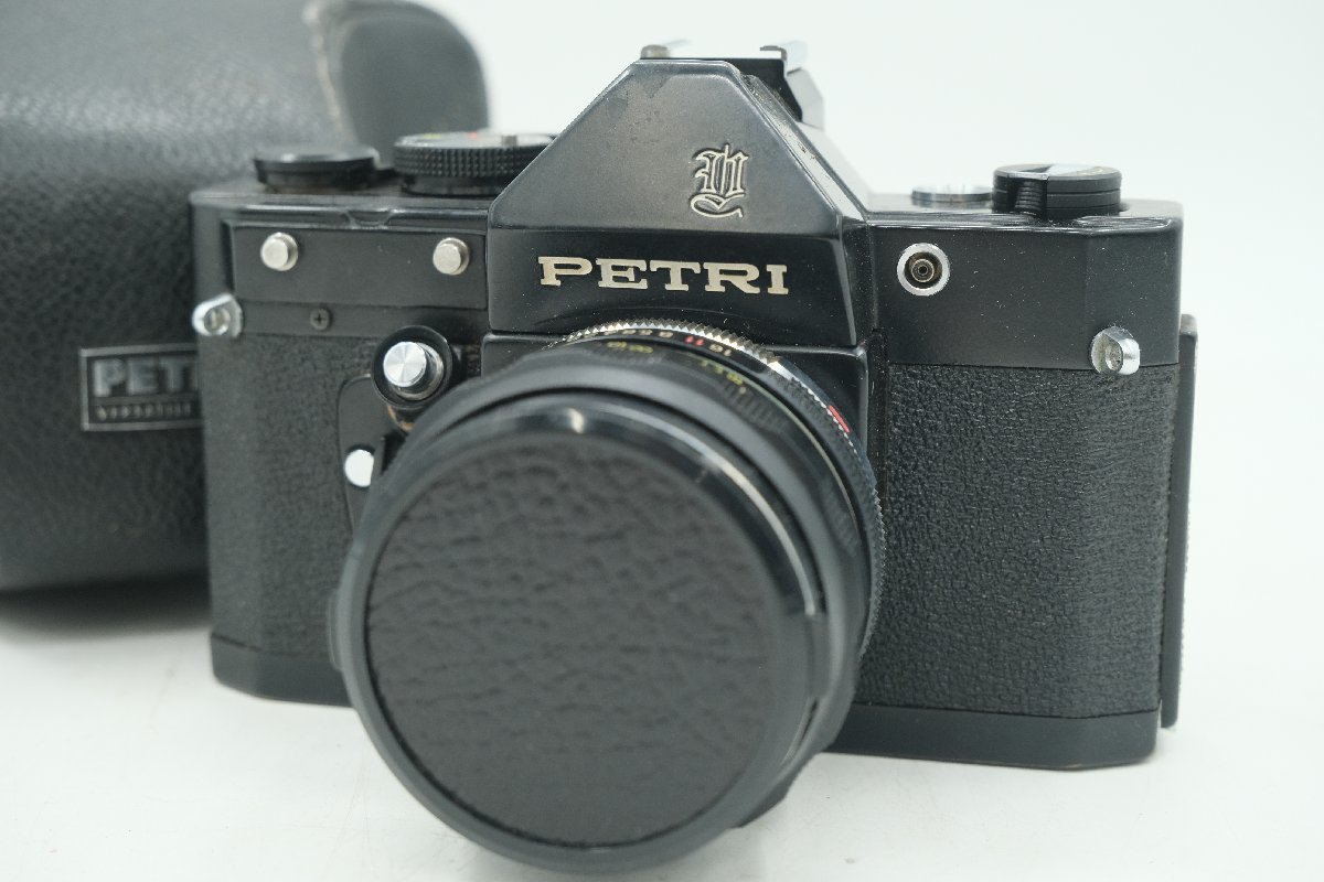 z22377】PETRI ペトリ V6Ⅱ一眼レフ フィルムカメラ ブラック ボディ