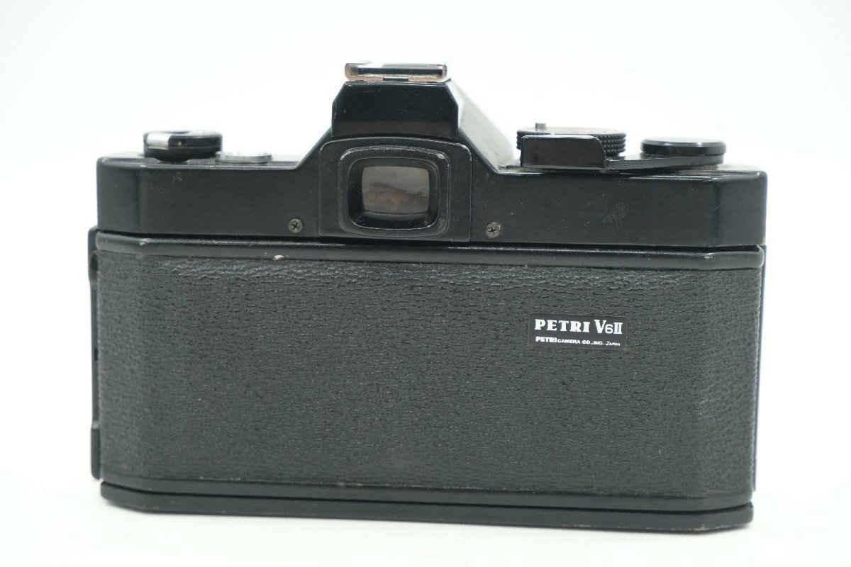 z22377】PETRI ペトリ V6Ⅱ一眼レフ フィルムカメラ ブラック ボディ