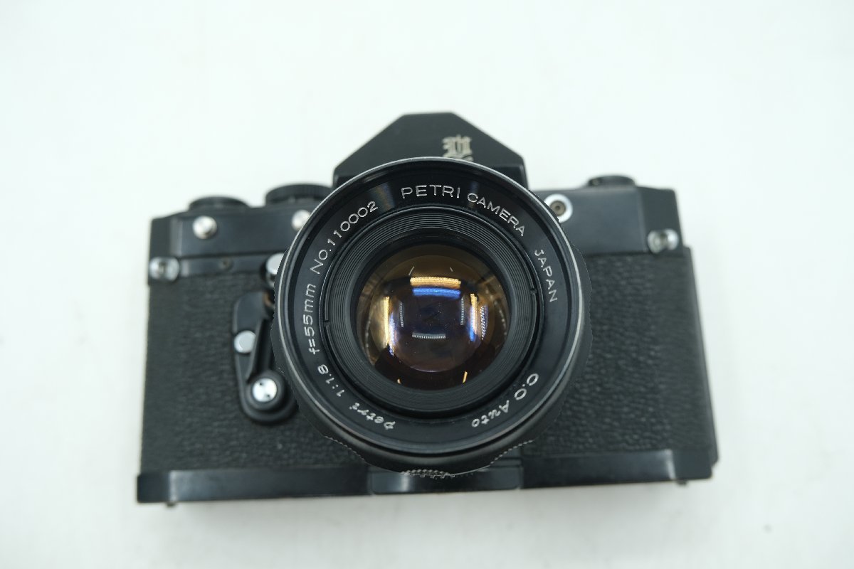 z22377】PETRI ペトリ V6Ⅱ一眼レフ フィルムカメラ ブラック ボディ