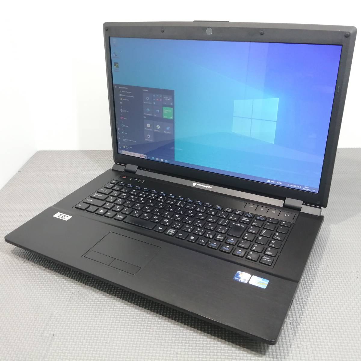 高速 SSD500GB新品 mouse ゲーミング i7-2630QM NVIDIA GT540M win10Pro 8G office2019♪17.3インチFULL♪WEBカメラ