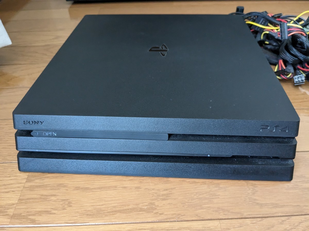 SONY PS4 Pro CUH-7100B SSD換装 電源改造品 DUALSHOCK4 訳あり品(PS4 