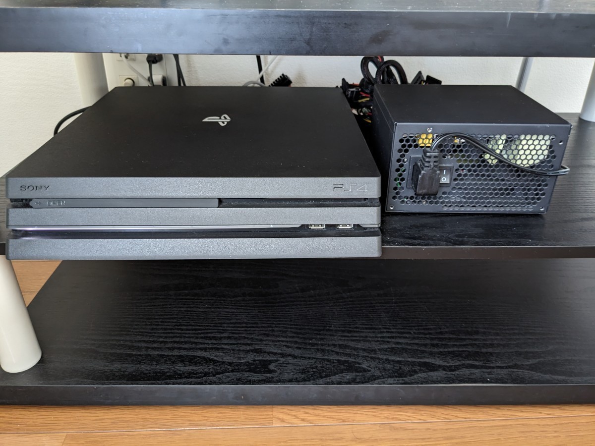 SONY PS4 Pro CUH-7100B SSD換装 電源改造品 DUALSHOCK4 訳あり品(PS4 