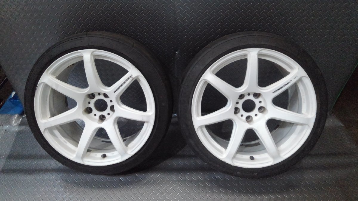 WORK/ワーク エモーション T7R 18インチ9.5J+12 タイヤ付き