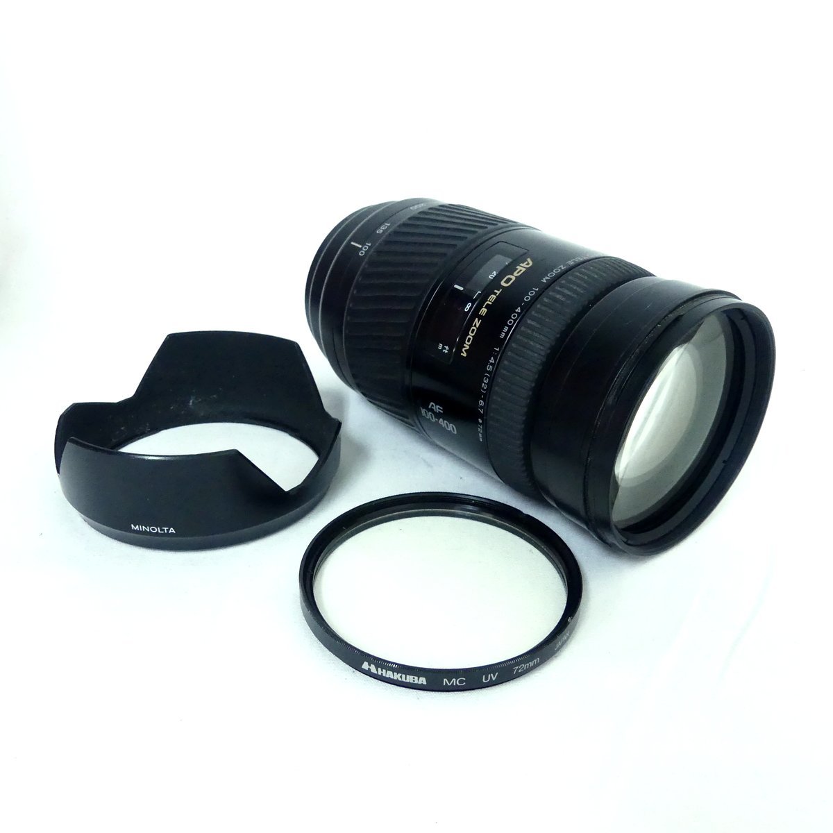 MINOLTA ミノルタ APO TELE ZOOM 100-400mm F4.5-6.7 カメラレンズ