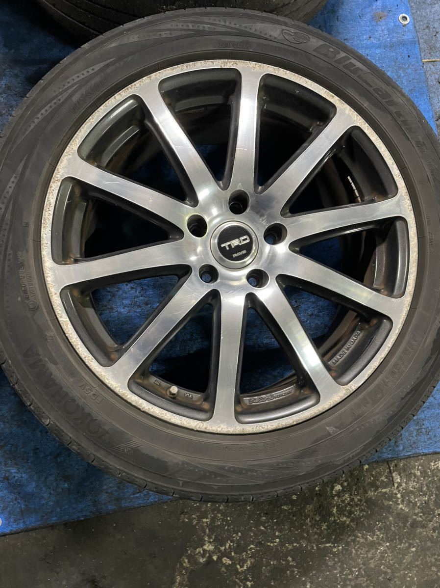 RAYS TRD トヨタ純正 オプション 18インチ ホイール 18×7.5J +47 