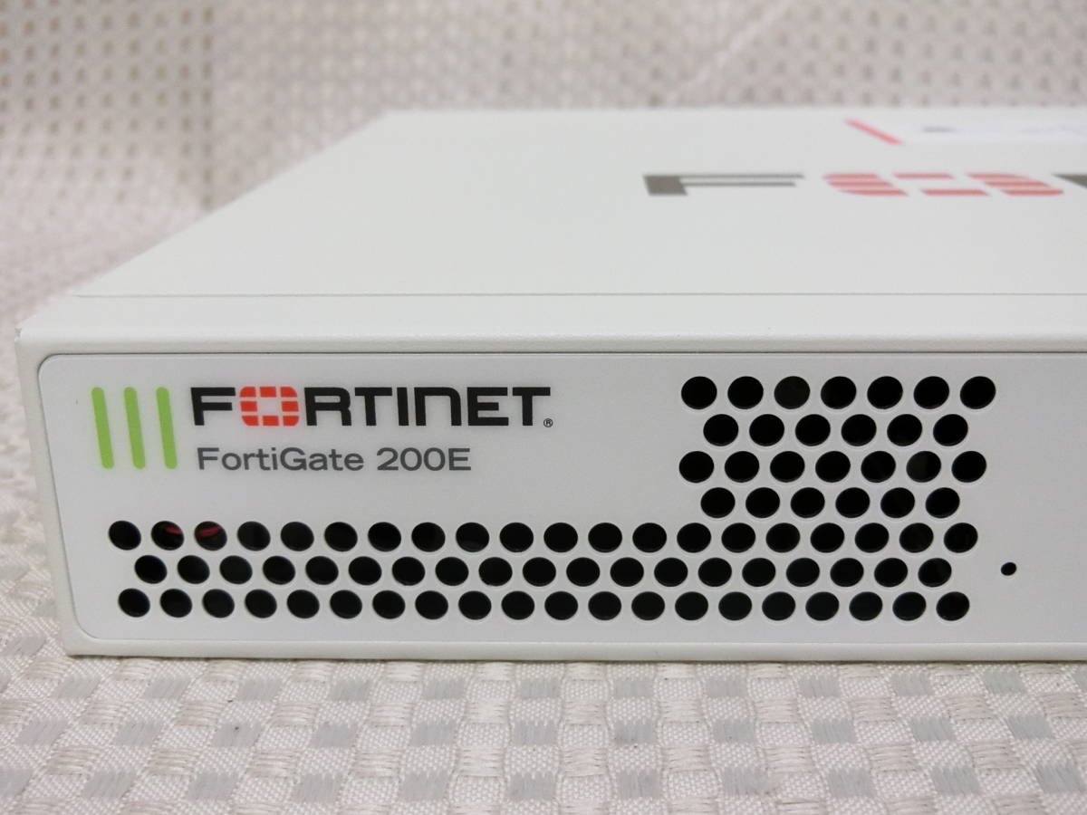 FORTINET FortiGate-200E FG-200E☆初期化済(ルーター)｜売買された 