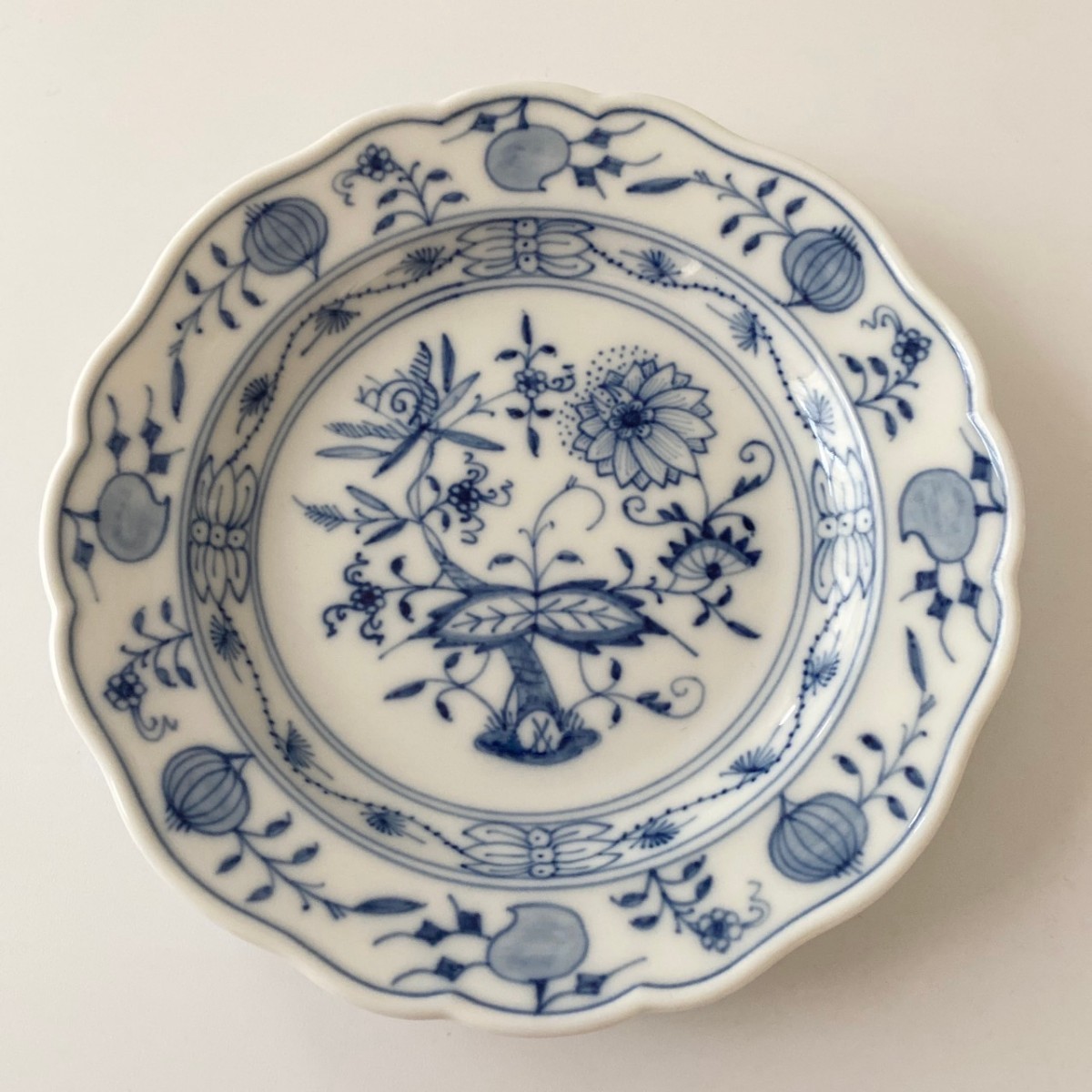 マイセン ブルーオニオン プレート2枚① マイセン ブルーオニオン