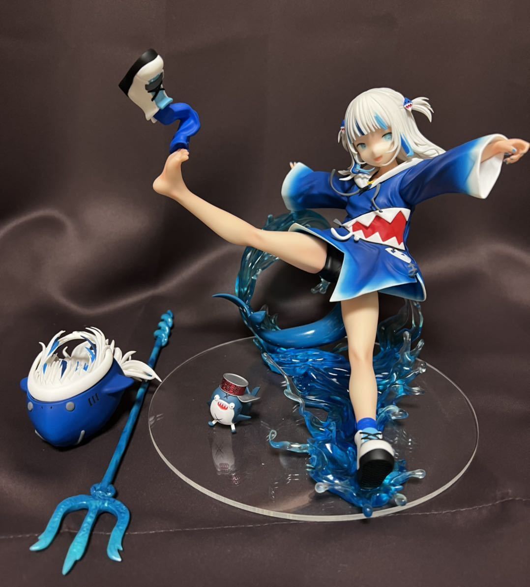 がうるぐら ガレージキット 完成品 Gawr Gura. ホロライブ WF TFO