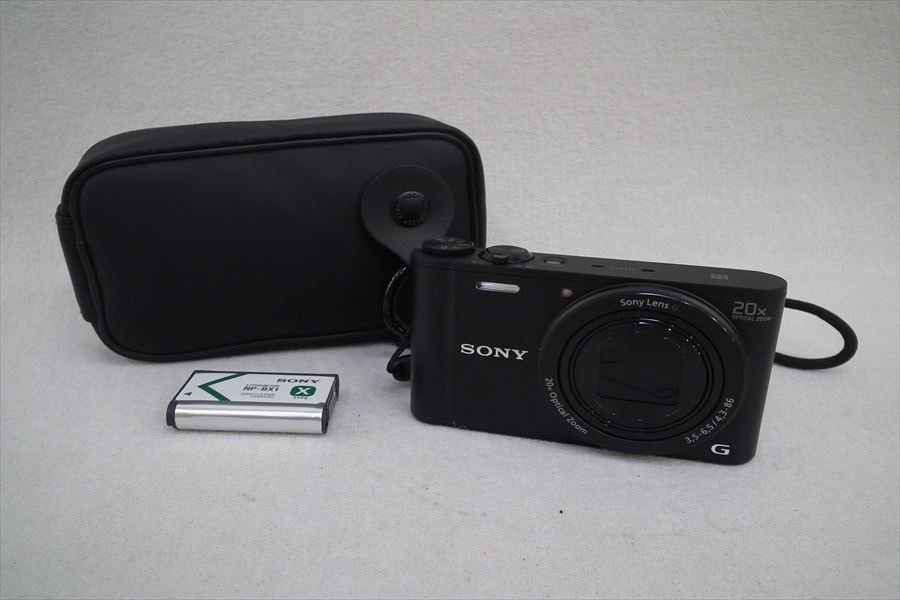 ☆ SONY ソニー DSC-WX350 デジタルカメラ ソフトケース付き 中古 現状