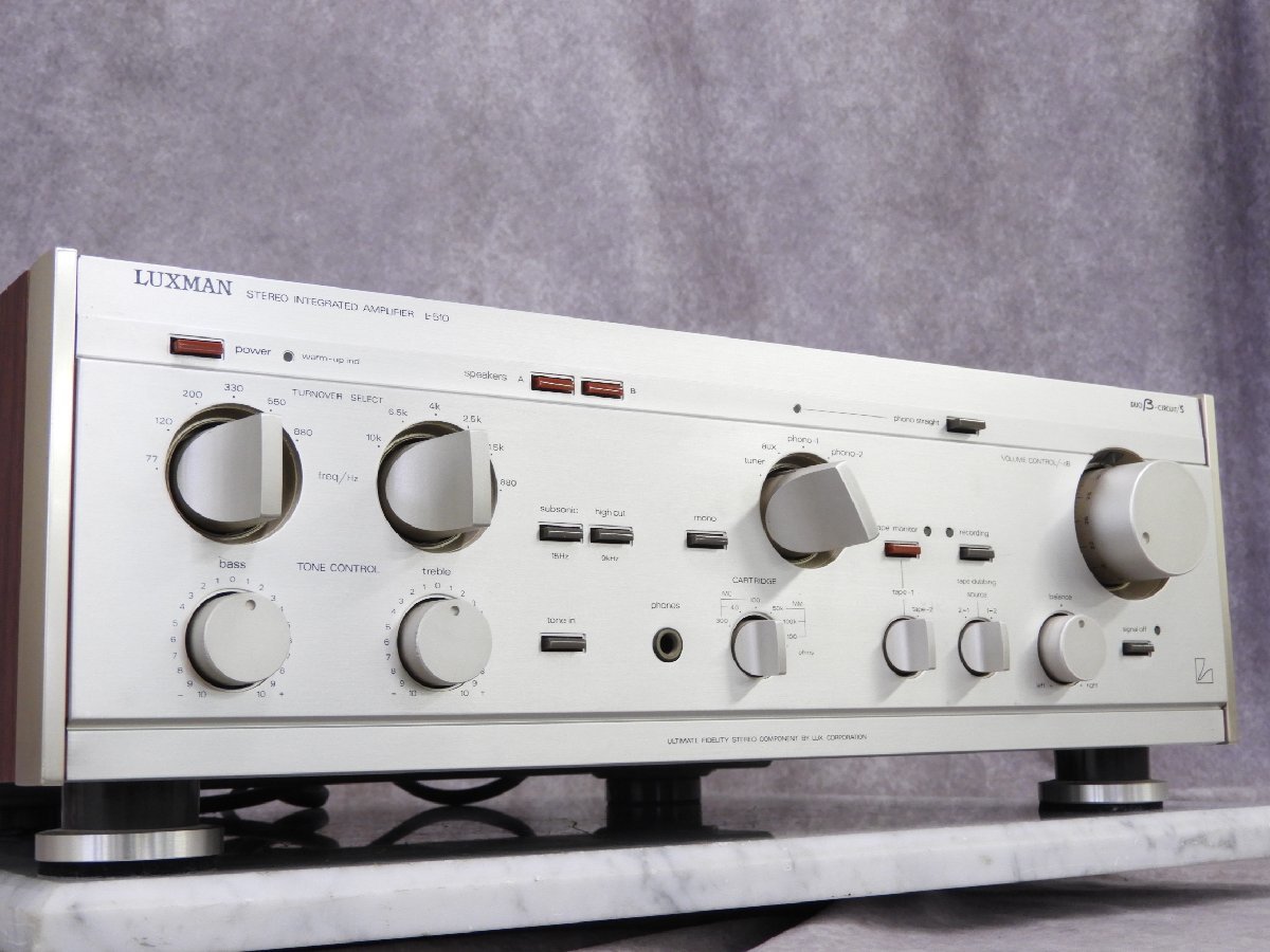 ジャンク＞LUXMAN L-510 プリメインアンプ 一般 アンプ 【公式通販】