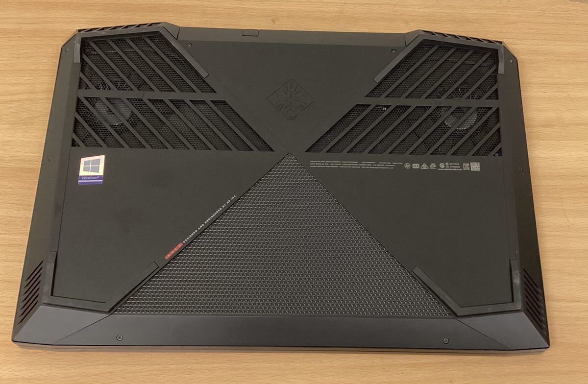 ゲーミングノートパソコン hp OMEN 15-0076TX Windows10 Pro【※動作 