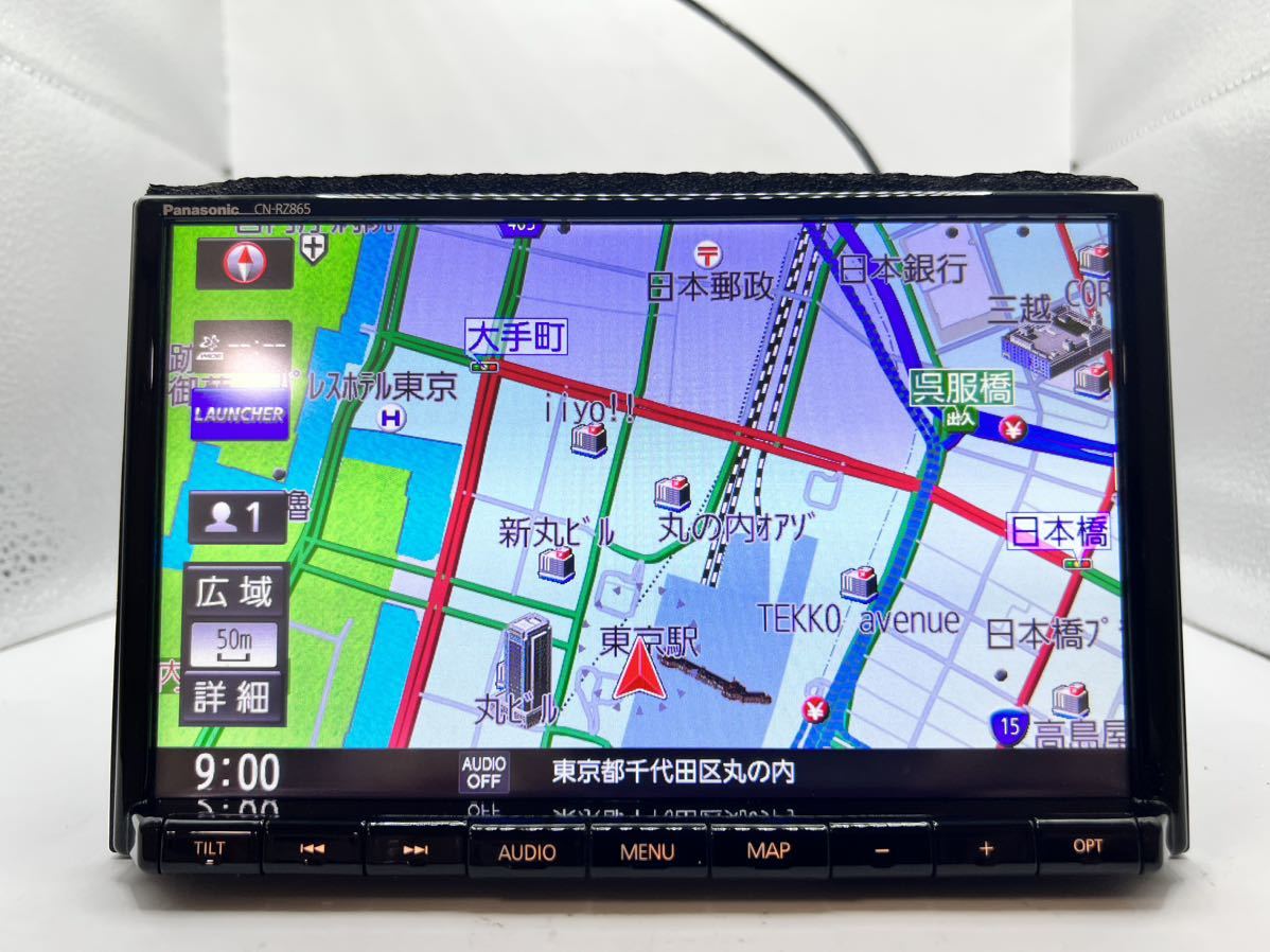 ☆パナソニック Panasonic スズキ純正 CN-RZ865 8インチ AM/FM/TV/DVD