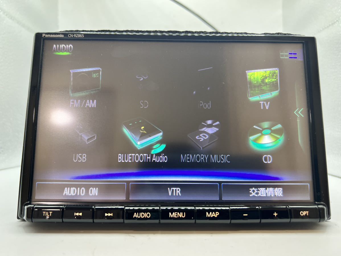 ☆パナソニック Panasonic スズキ純正 CN-RZ865 8インチ AM/FM/TV/DVD