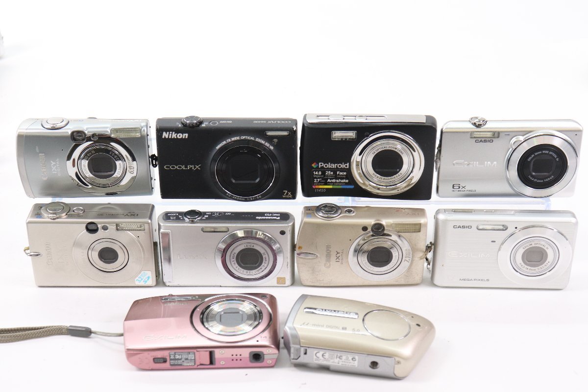 50点】CANON OLYMPUS CASIO NIKON FUJIFILM 等 コンパクトデジタル