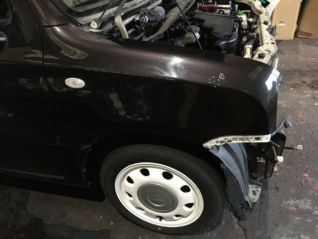 230803 スズキ アルトラパンショコラ HE22S 右フェンダーパネル カラー番号ZSF ＊個人宅配送不可　法人宛/営業所止め可能