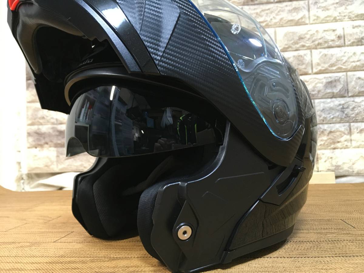 Kabuto Ryuki ヘルメット ブラック 禍々し Bluetooth