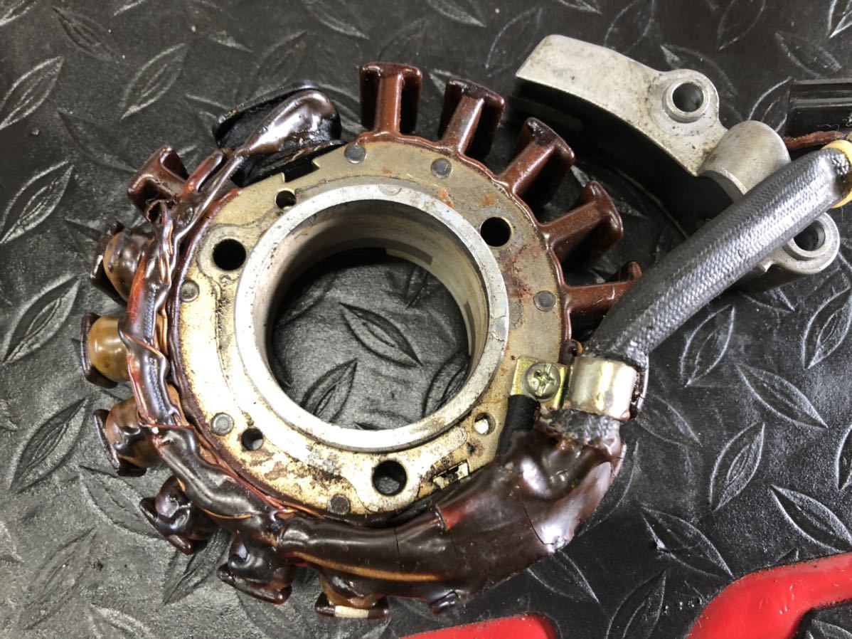 CB400N 実働ジェネレーター フライホイール 極上 確実実働 CB400N