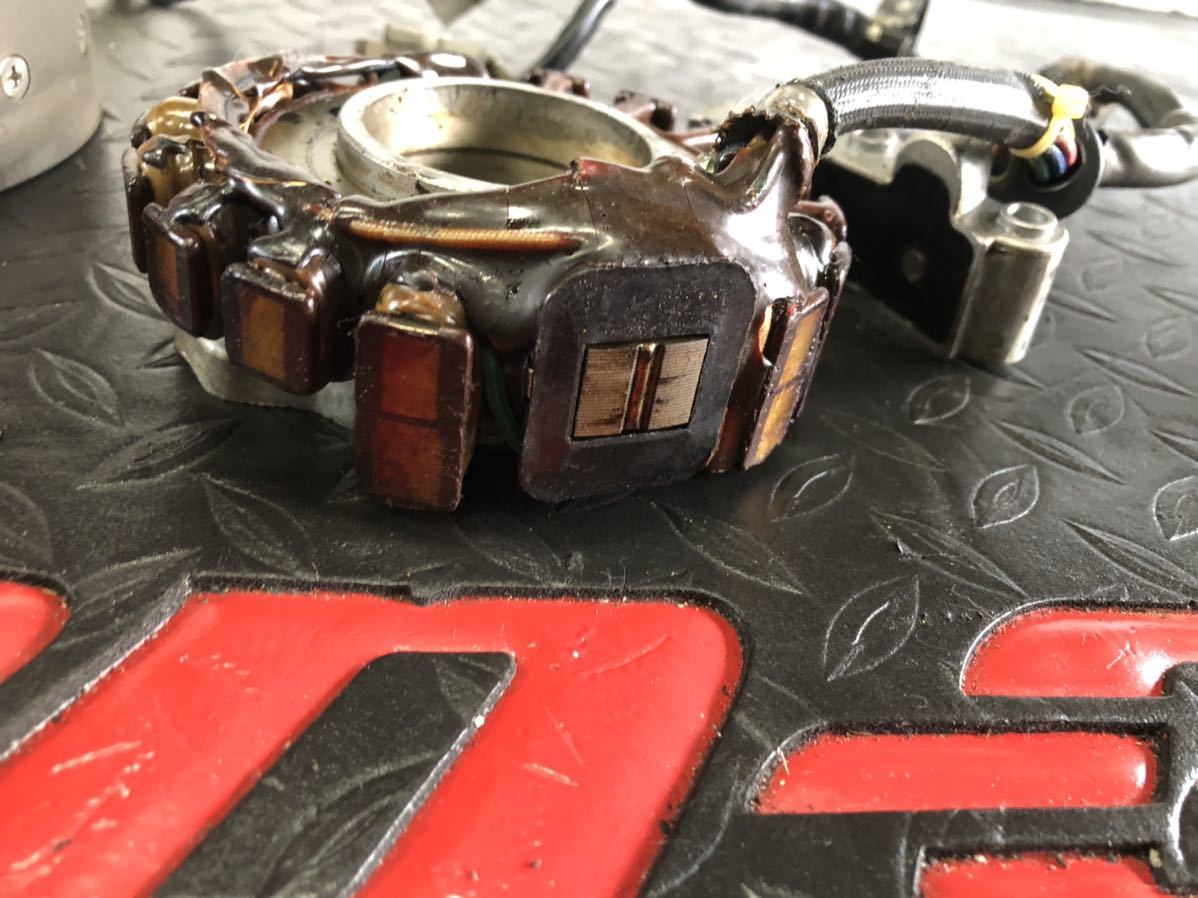 CB400N 実働ジェネレーター フライホイール 極上 確実実働 CB400N