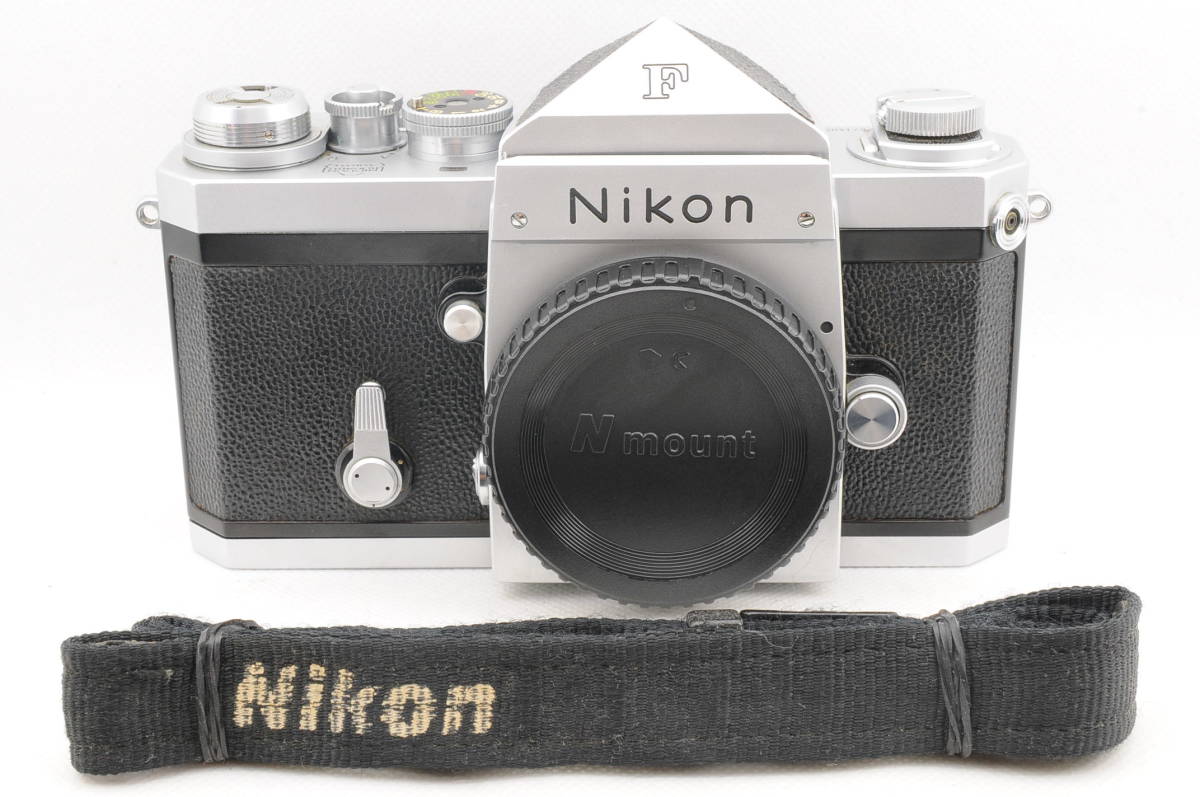 ☆美品!! 動作確認済み☆ Nikon ニコン F アイレベル シルバー 671万