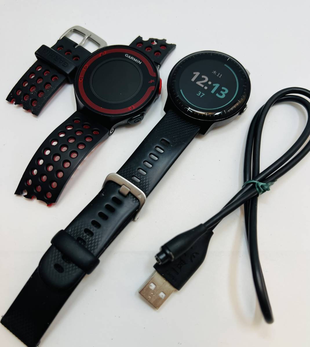 GARMIN ガーミン 腕時計 VIVOACTIVE 3 MUSIC 220J 203-JN6059 2点　スマートウォッチ