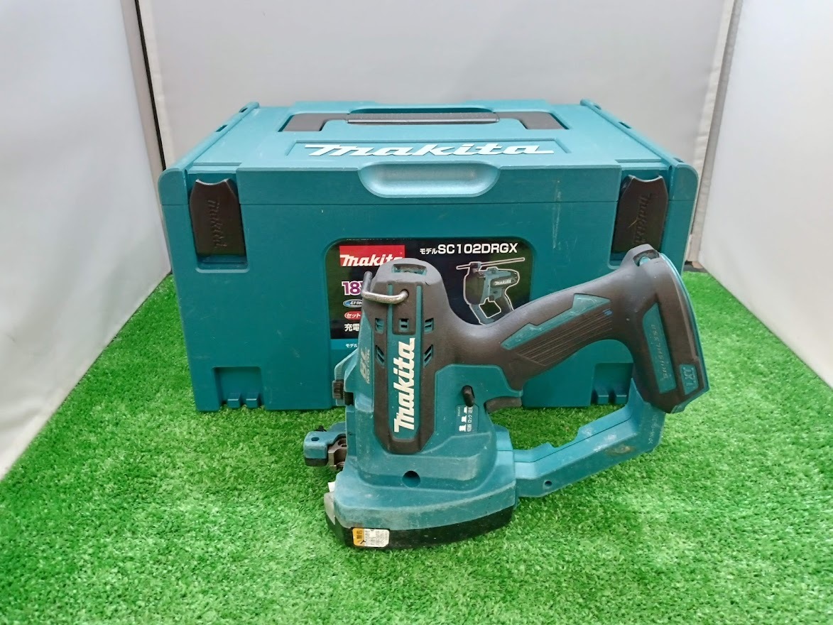  makita マキタ 18V/14.4V 充電式全ネジカッタ 本体 + ケース SC102DZK バッテリー 充電器別売り(切断機一般)｜売買されたオークション情報、yahooの商品情報をアーカイブ公開 - オークファン 鉄工用