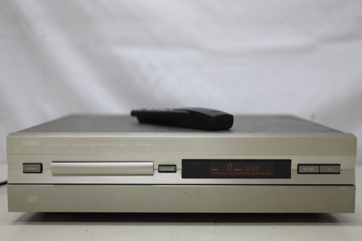 低価，品質保証 YAMAHA CDX-993 ヤマハ CDプレーヤー リモコン CDX VT98990 付 B0386(YAMAHA)｜売買されたオークション情報、yahooの商品情報をアーカイブ公開 - オークファン YAMAHA