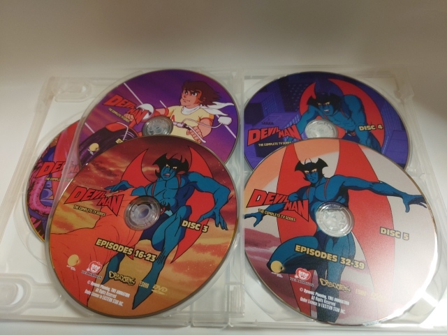 Devilman complete TV series ⁄ NEW anime on Blu-ray from Discotek Media