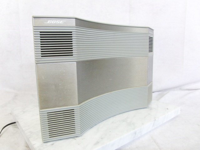 ジャンク最終値下げBOSE AW-1D CD.ラジカセ　専用パワーケース付き K○【ジャンク】BOSE ボーズ CDラジカセ AW-1D ケース付き
