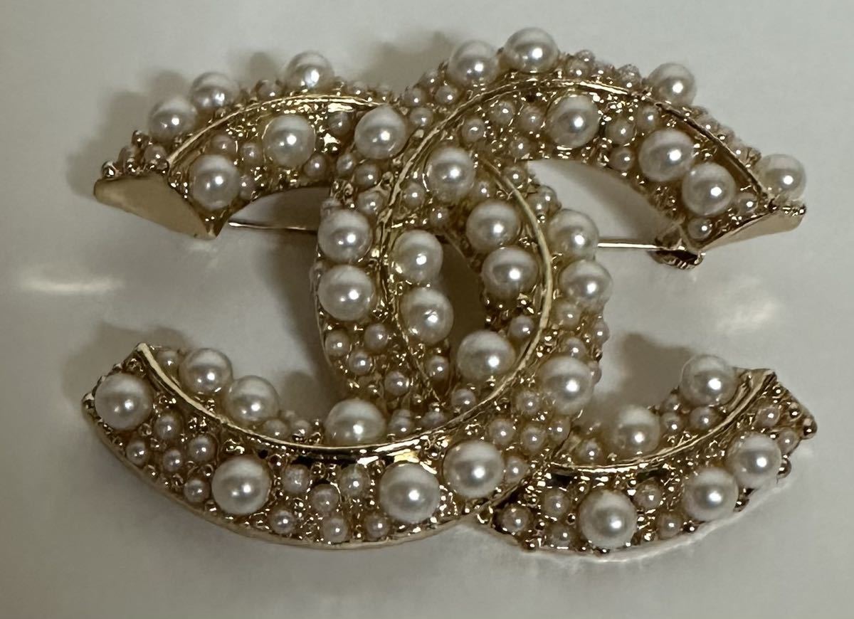 CHANEL シャネル ストーン ピンブローチ ヴィンテージ アクセサリー シャネル ピンブローチ シャネル CHANEL ピンブローチ アクセサリー