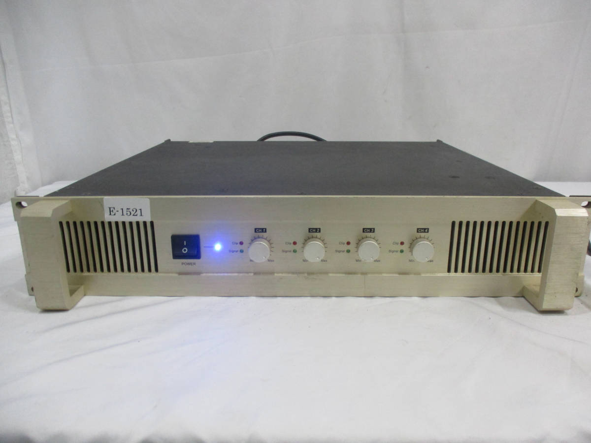 クラシックプロ CP4100 パワーアンプ 通電確認済 管理番号E-1521