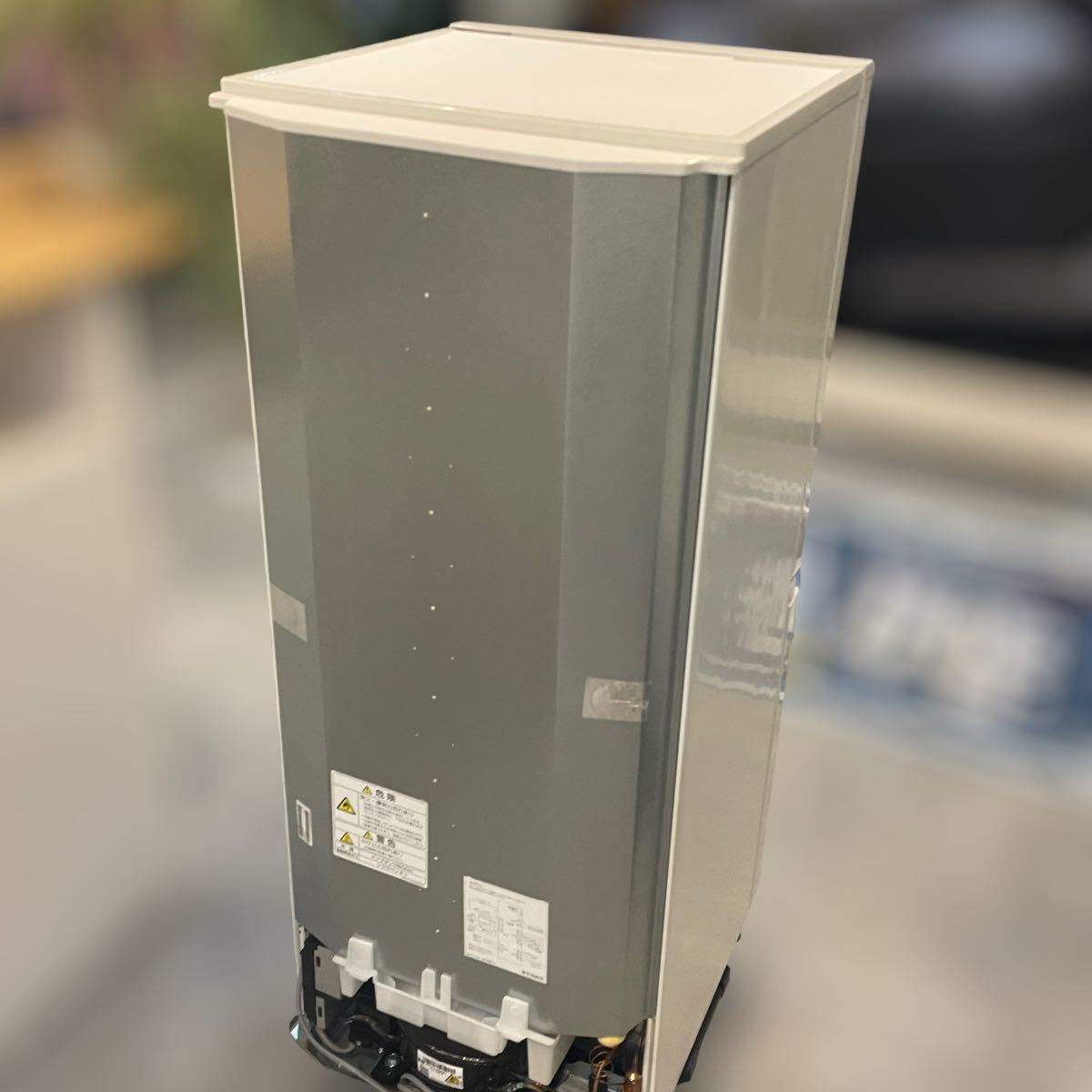 1円～ 家財便発送 2022年製 無印良品 2ドア冷蔵庫 MJ-R13B 126L ガラス 