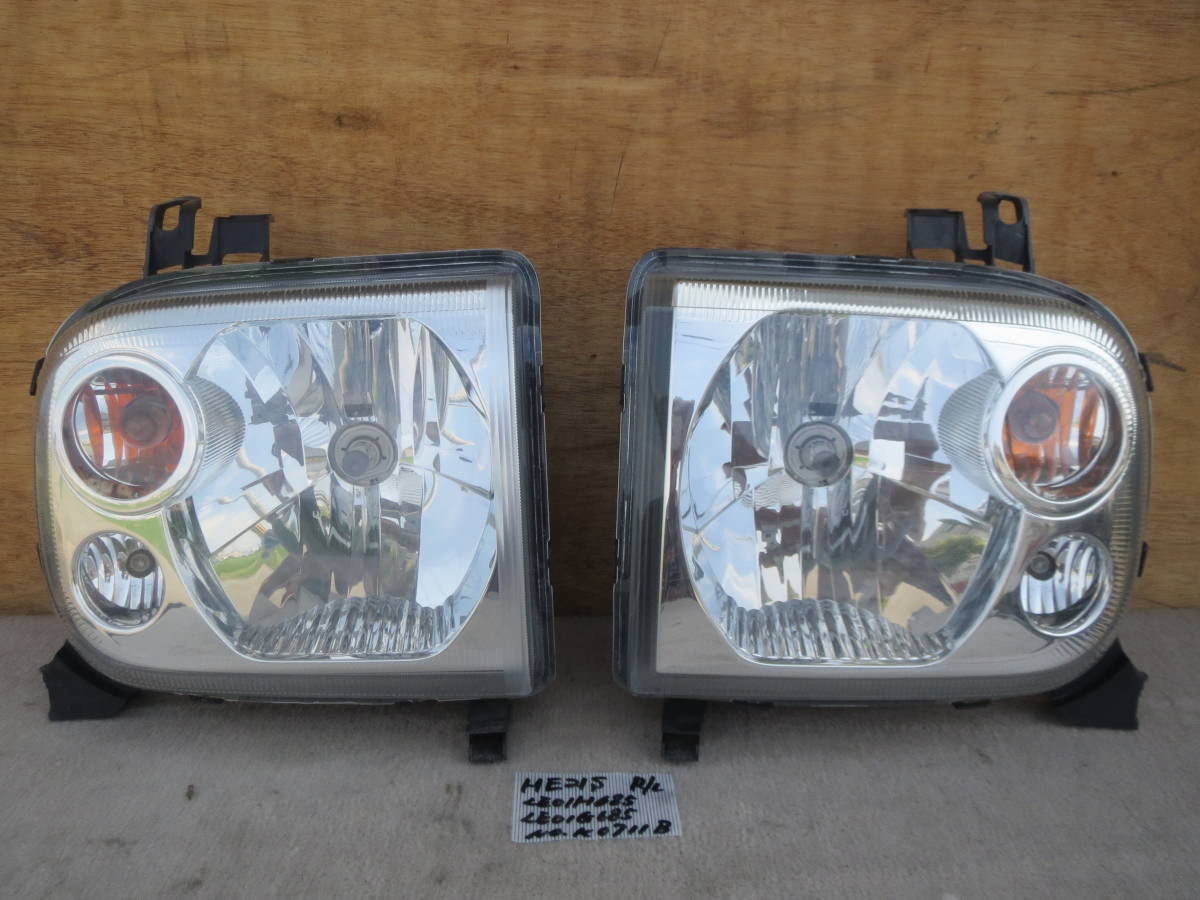 HE21S ラパン ハロゲンヘッドライト左右セット LE01H685/LEO1G685 中古