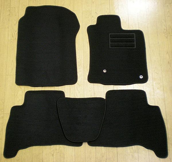 トヨタ ランクル プラド 150系 ５名 フロアマット カーマット 黒