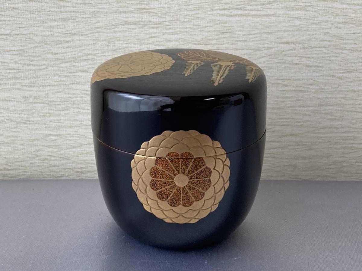 高台寺蒔絵 棗 菊桐 共箱 茶道具 蒔絵 2026年最新Yahoo!オークション
