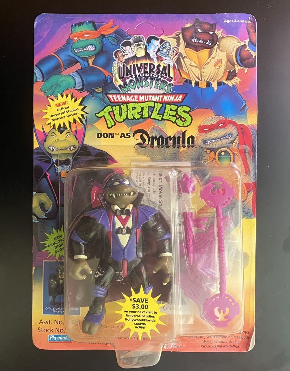 未開封品 ミュータントタートルズ Don as Dracula ユニバーサル